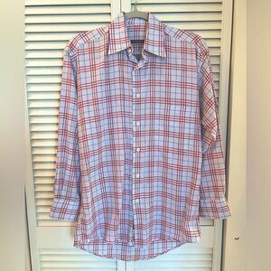 Burberry London Button Plaid Shirt - S